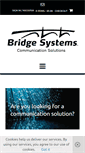 Mobile Screenshot of bridgesystemsltd.com